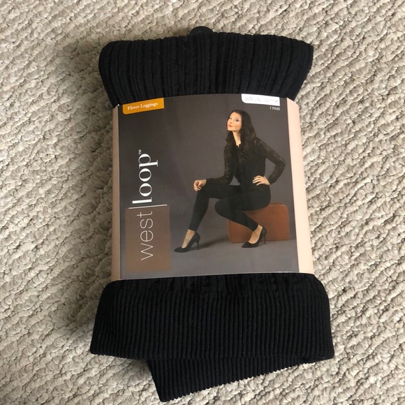 west loop fleece leggings